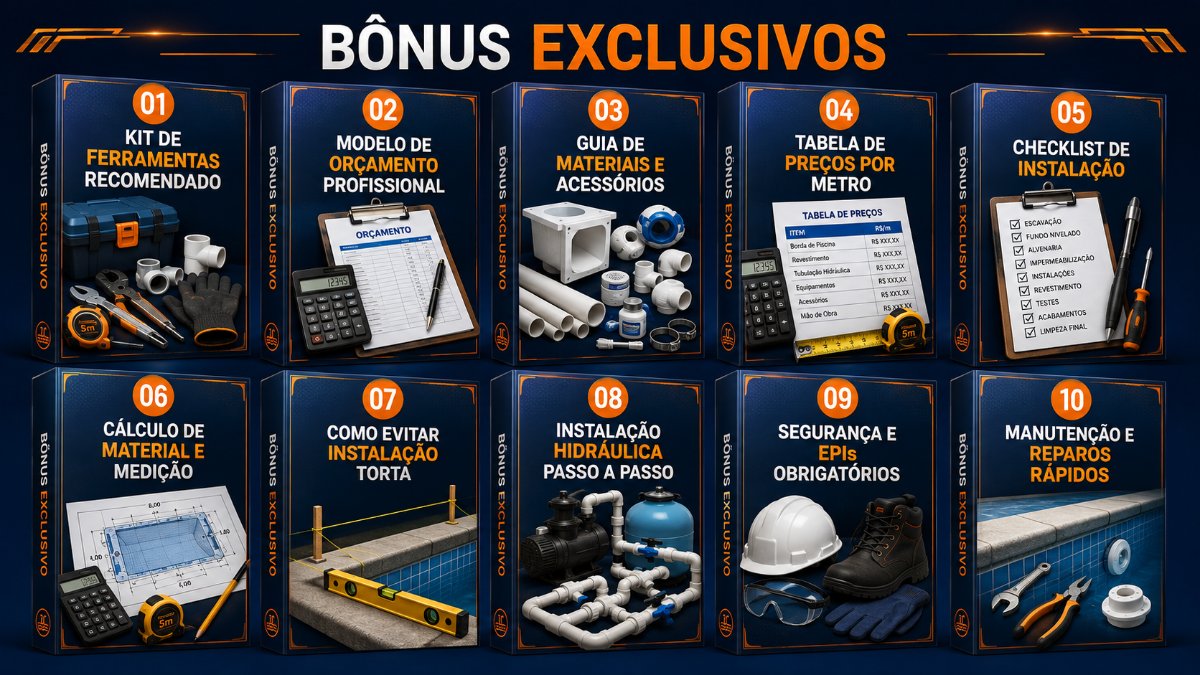 10 Bônus Exclusivos